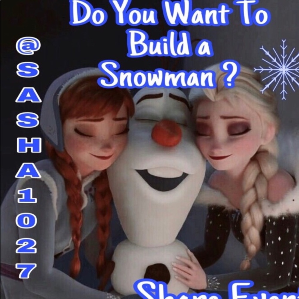 #110⛄️Do you wanna build a snow man?! ⛄️